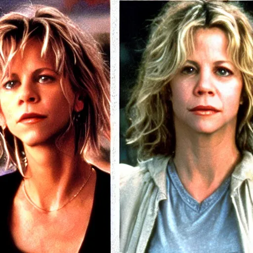 Image similar to meg ryan is the one in the matrix movie