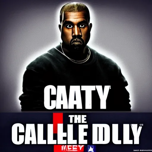 Image similar to kanye west, in the style of call of duty : modern warfare two