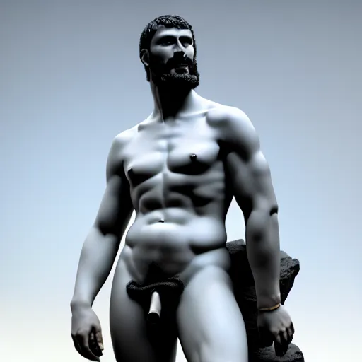 Prompt: roman legionnaire, bouguereau, tom of finland, octane render, 3 d