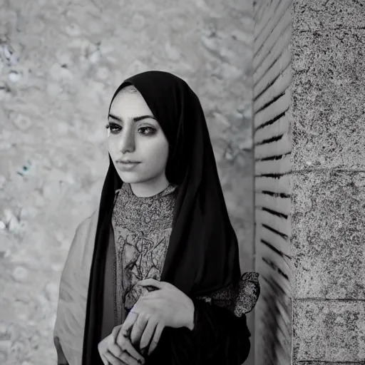 Prompt: iranian girl, award winning photography