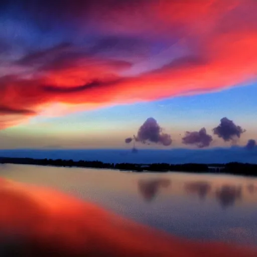 Prompt: cloudy sky dawn, realistic, above the sky