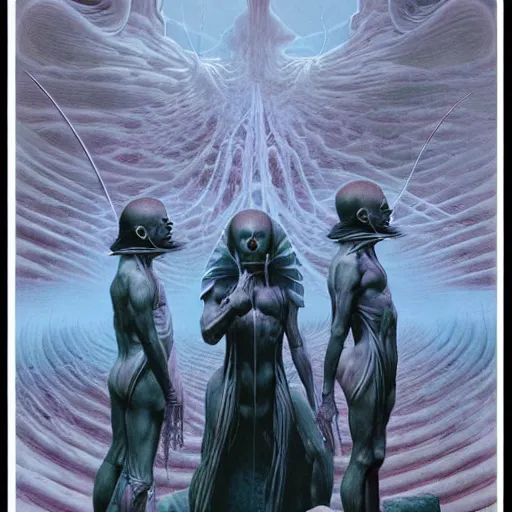 Prompt: art by Wayne Barlowe