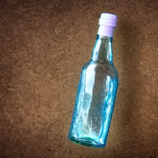 Image similar to message in a bottle