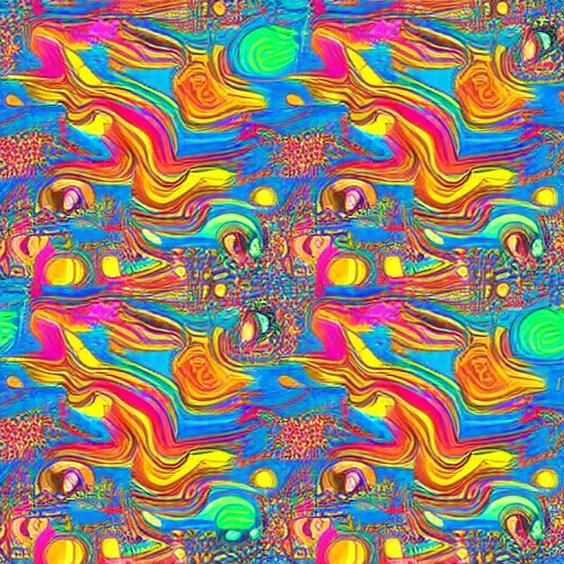 Image similar to psychedelic trippy couch in space, planets, milky way, sofa, cartoon