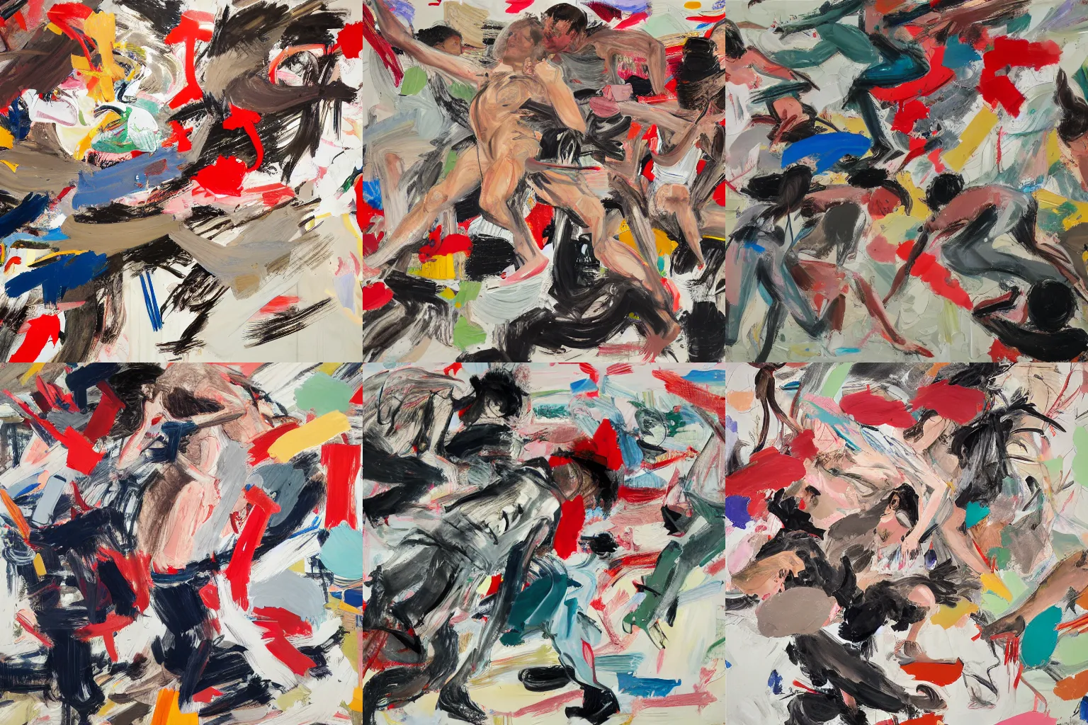 Prompt: artwork by Cecily Brown