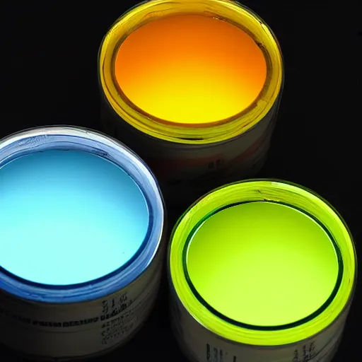 Image similar to luminous paint colors