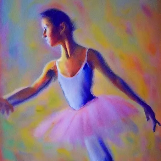 Image similar to ballet dancer impressionistic