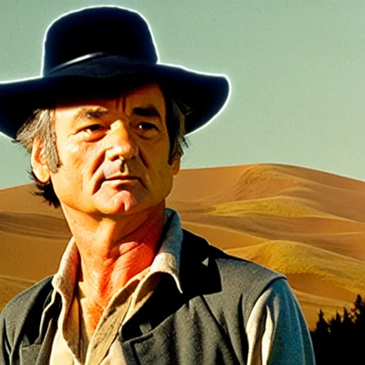 Image similar to bill murray in once upon a time in the west