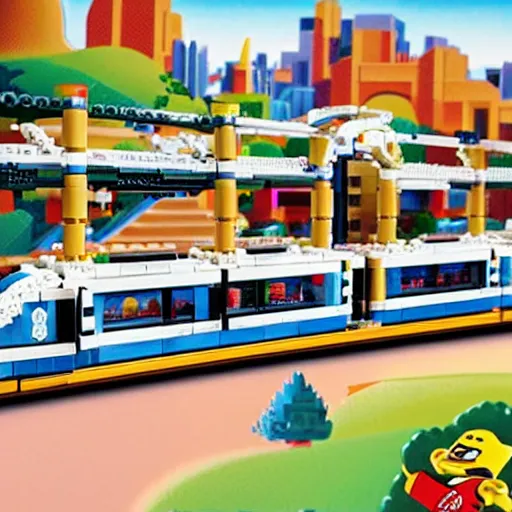 tgv from paris, brand new lego set ( 2 0 2 1 ), retail price 4 5 