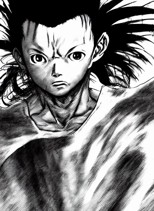 Image similar to Hyperrealistic photograph of Tetsuo/// from the manga Akira, hyper detailled, sharp focus, 4k