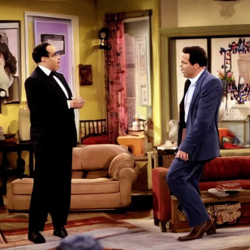 Image similar to seinfeld show as a soap opera