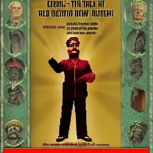 Prompt: doctor stalin reaches heaven