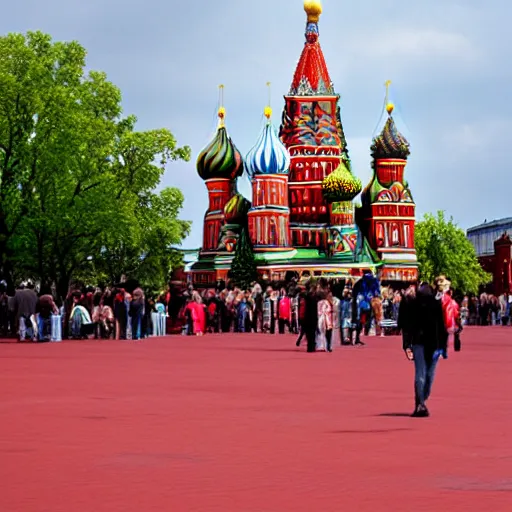 Prompt: red square