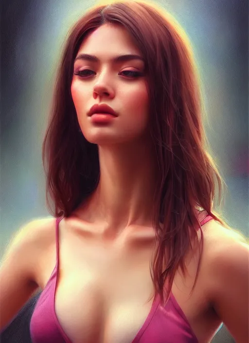 Prompt: photo of a gorgeous young woman in the style of stefan kostic, realistic, professionally, instagram photo, half body shot, sharp focus, 8 k high definition, insanely detailed, intricate, elegant, art by stanley lau and artgerm