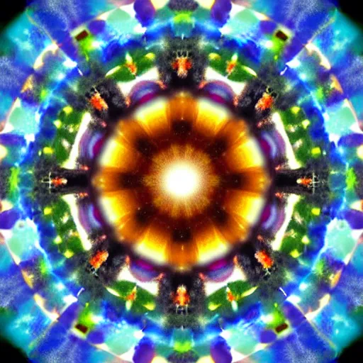 Image similar to Planet earth contained in a kaleidoscope