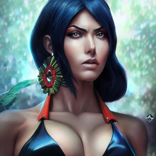 Image similar to highly detailed vfx portrait of nico robin, artgerm