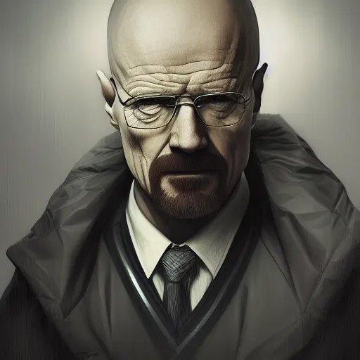 Image similar to Walter White is Emperor Palpatine, hyperdetailed, artstation, cgsociety, 8k