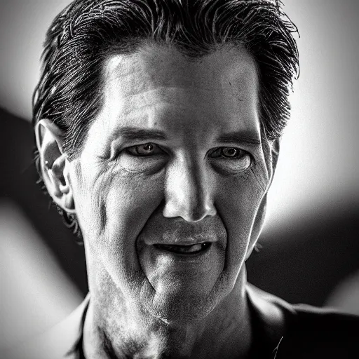 Image similar to Joel Scott Osteen, Devil, Demon, Evil, Horror, Professional Photography, Photorealistic