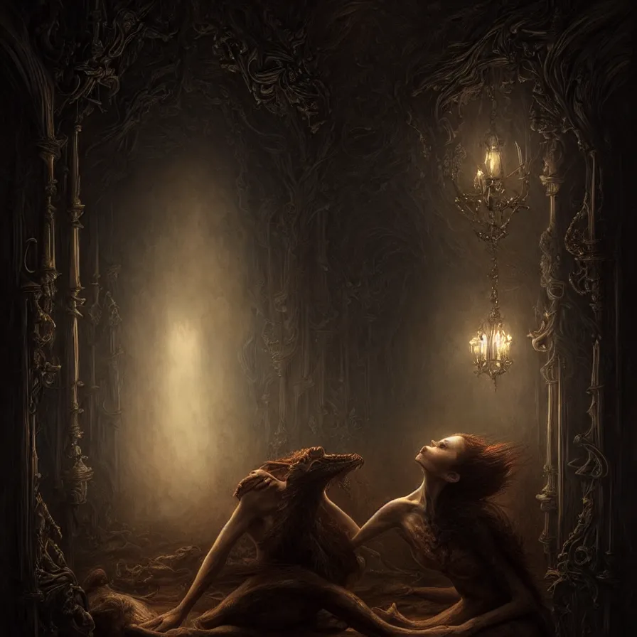 Prompt: epic professional digital art of hungry eyes, atmospheric lighting, painted, intricate, detailed, foreboding, leesha hannigan, wayne haag, reyna rochin, ignacio fernandez rios, mark ryden, iris van herpen, best on artstation, cgsociety, wlop, pixiv, stunning, gorgeous, much wow, cinematic, masterpiece