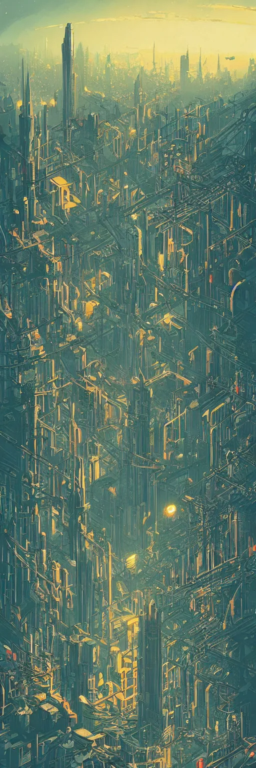 Image similar to “The Great Redwood Forest Metropolis by Kilian Eng”