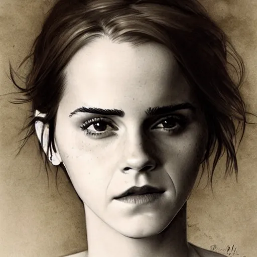 Image similar to emma watson, by jean - baptiste monge