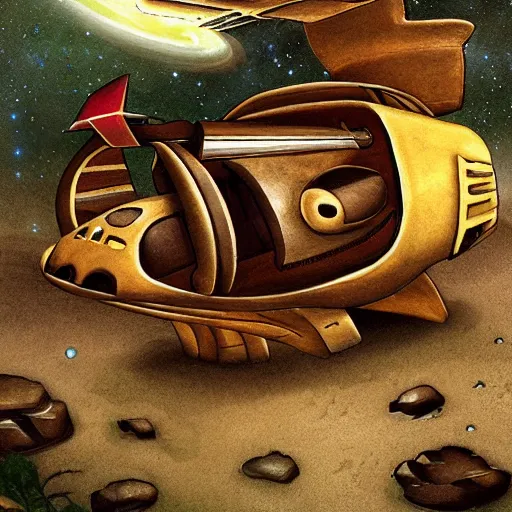 Image similar to caveman spacecraft