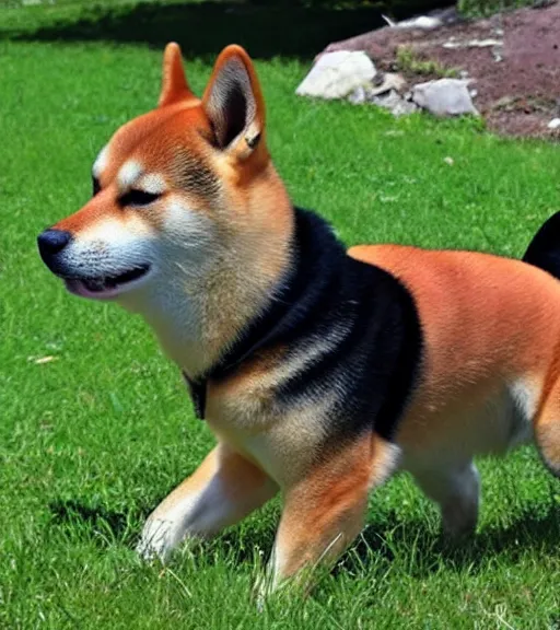 Image similar to shiba inu.