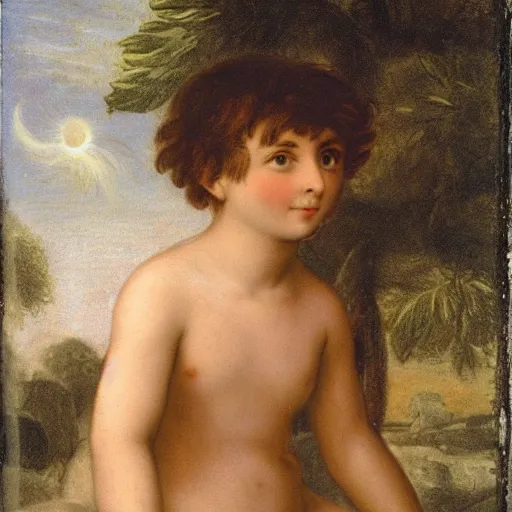 Image similar to Venus as a boy