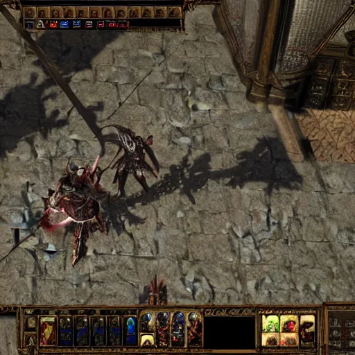 Image similar to A screenshot from the game Path of Exile