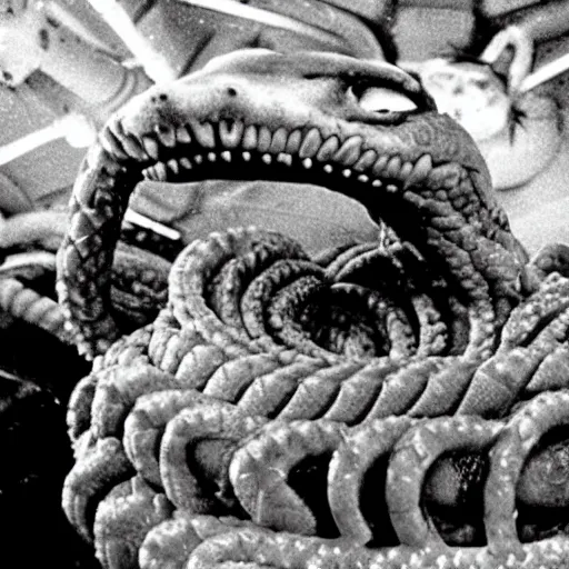 Prompt: medusa, visible snake heads, still from the movie the thing ( 1 9 8 1 )