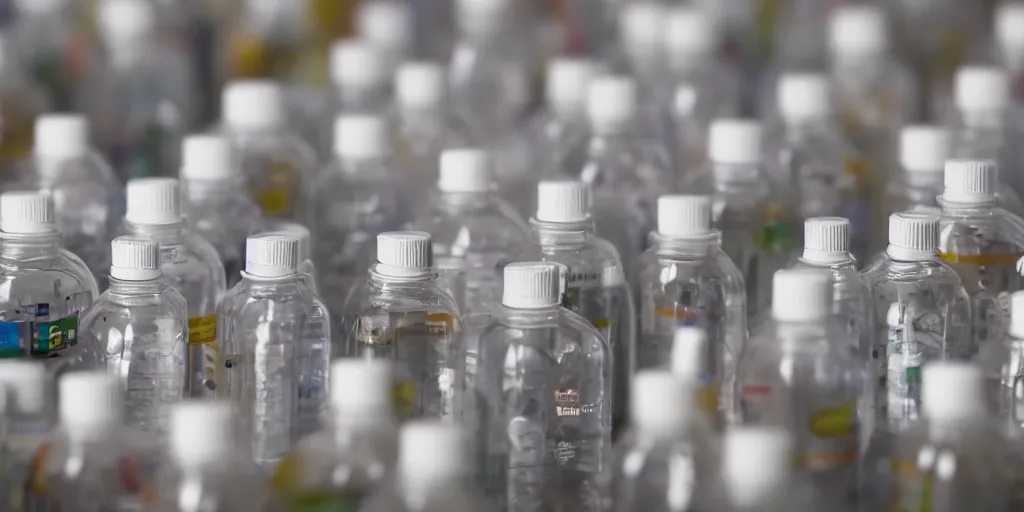 Image similar to a film still of prescription medicine bottles piling up in a vault, shallow depth of field, cinematic, award winning cgi, vfx, film still cfg _ scale : 1 8. 0