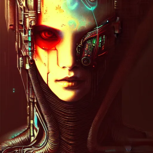 Image similar to a highly detailed long shot photo of cyberpunk female character by ayami kojima, beksinski, giger, intricate, digital painting, artstation, concept art, smooth, sharp focus