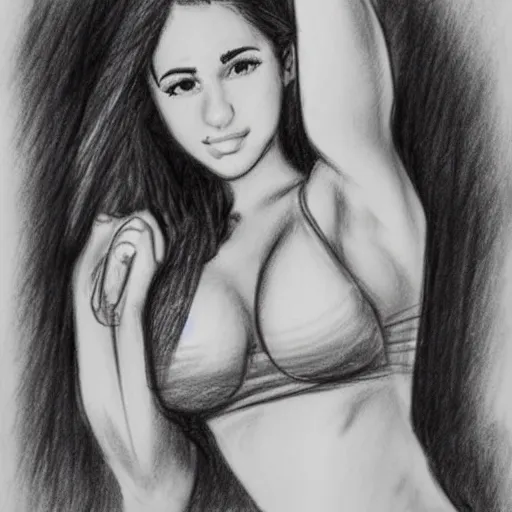 Image similar to milt kahl pencil sketch of angie varona