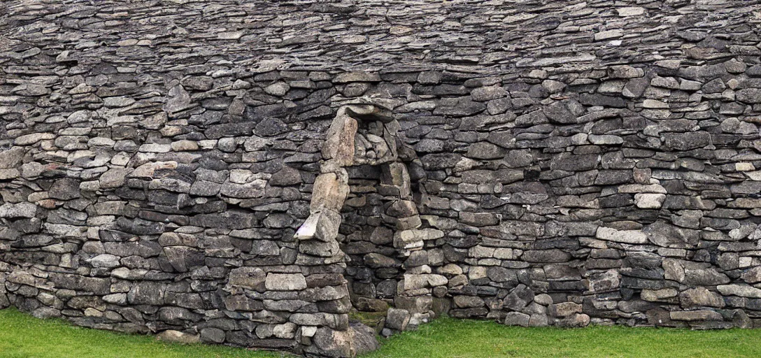 Image similar to scottish blackhouse made of pentelic marble. sold by sotheby's for 9 million dollars. fujinon premista 1 9 - 4 5 mm t 2. 9. portra 8 0 0.