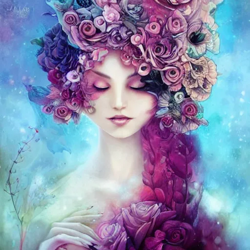 Prompt: flower by Anna Dittmann @Nicole888