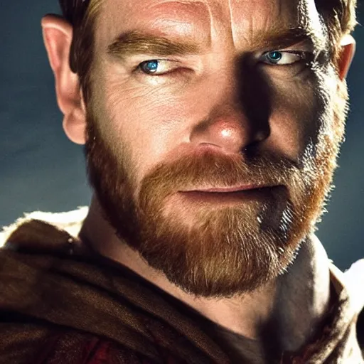 Image similar to ewan mcgregor as jesus