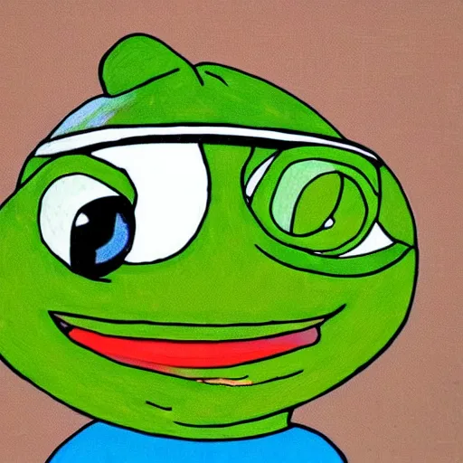 Image similar to pepe the frog