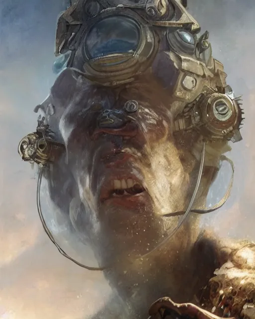 Image similar to incredible mister limpet, fantasy character portrait, ultra realistic, concept art, intricate details, highly detailed by greg rutkowski, gaston bussiere, craig mullins, simon bisley