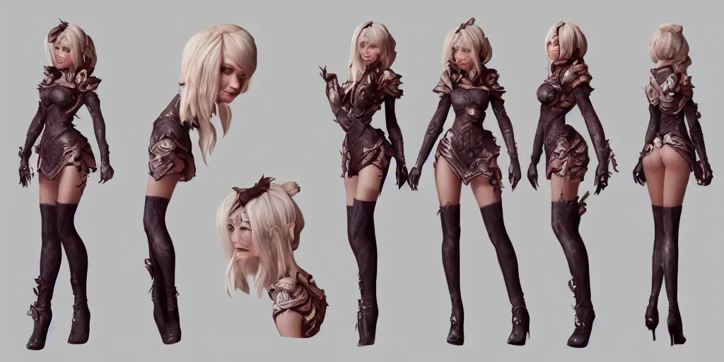 Character sheet of gorgeous seraphine (League of | Stable Diffusion ...