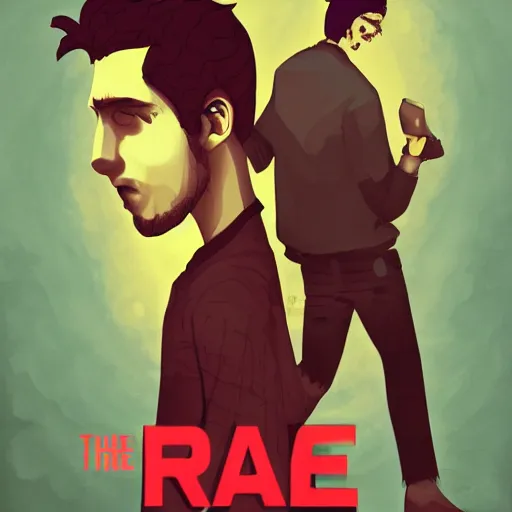 Prompt: the rage against the king, poster , Artwork by lois van baarle, cinematic composition, trending