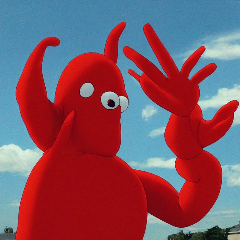 Image similar to “Dr. Zoidberg waving”