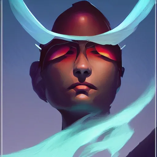 Prompt: face icon stylized minimalist magic : the gathering, loftis, cory behance hd by jesper ejsing, by rhads, makoto shinkai and lois van baarle, ilya kuvshinov, rossdraws global illumination