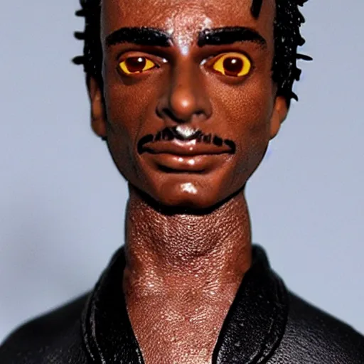 Image similar to playboi carti as an action figure 4 k detailed super realistic