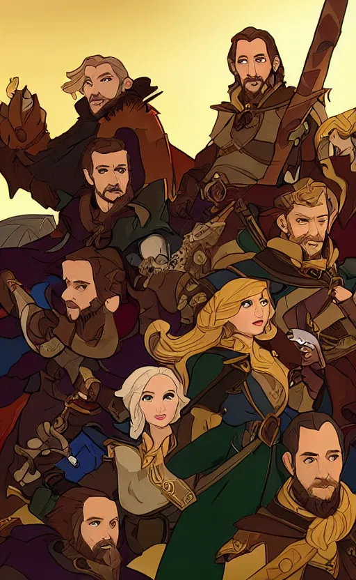 Image similar to 🎬🎥 Vox Machina