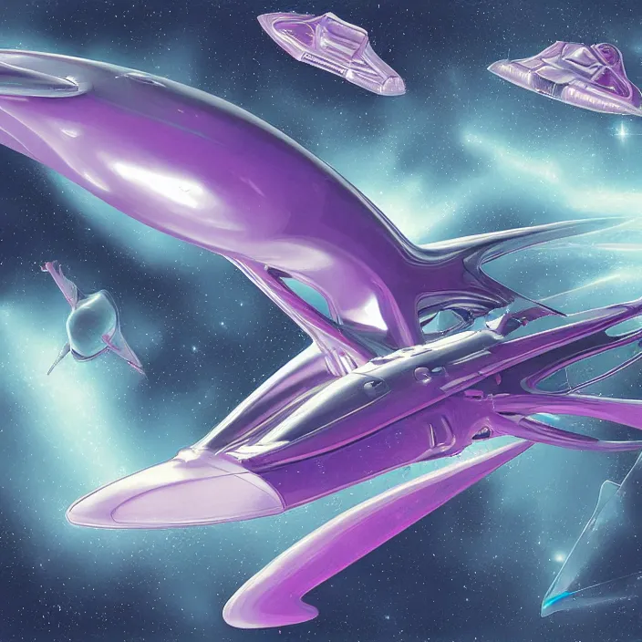 Prompt: latex domme spaceship, science fiction, extremely detailed, sharp focus, pastel colors, intricate, realistic, smooth, volumetric lighting, digital painting, by eric stanton, by alex grey, by santiago calatrava