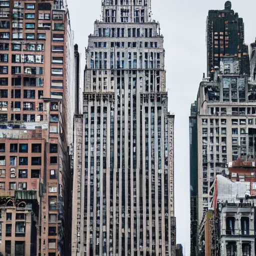 Prompt: the coolest building in new york, architecture