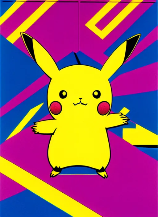 Image similar to pikachu by shusei nagaoka, kaws, david rudnick, airbrush on canvas, pastell colours, cell shaded, 8 k