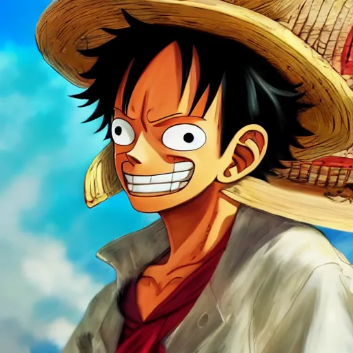 ArtStation - Luffy - One Piece Episode 1000
