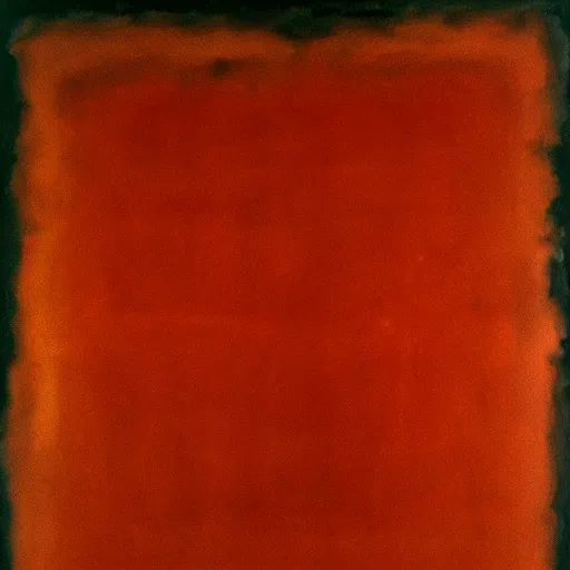 Image similar to the scariest image ever seen, by rothko