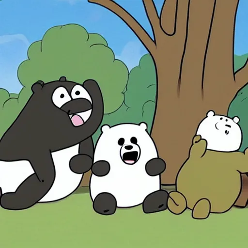 Prompt: we bare bears